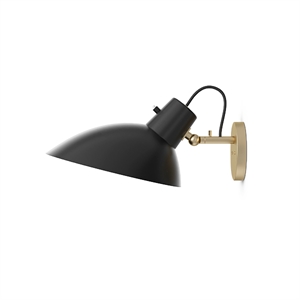 Astep VV Cinquanta Wandlamp Messing/ Zwart M. Schakelaar