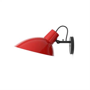 Astep VV Cinquanta Wandlamp Zwart/ Rood