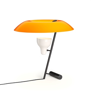 Astep Model 548 Tafellamp Donker Messing/ Oranje