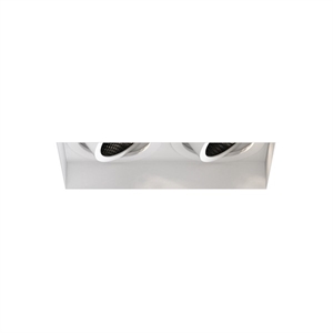 Astro Trimless Square Twin Verstelbare Spot Mat Wit