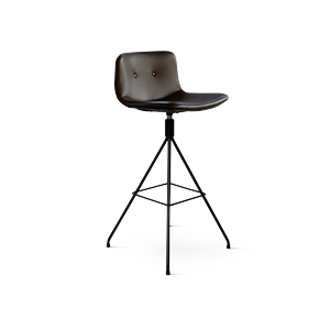 Bent Hansen Primum Barkruk met Draaibare Hoge Zwart/ Zenso 3 230