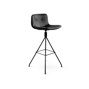 Bent Hansen Primum Barkruk met Draaibare Hoge Zwart/ Zenso 3 207
