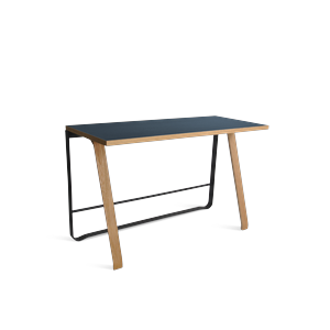 Bent Hansen Hemingway Bureau Met USB-poort Blauw/ Eiken