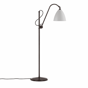 Bestlite BL3M Floor lamp Black Brass & White