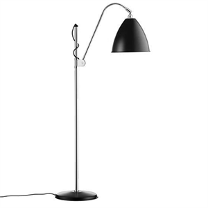 Bestlite BL3M Floor Lamp Black & Chrome