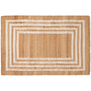 Decotique Outline Deurmat 60x90 Natural/Wit