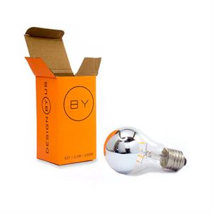 Design by Us Willekeurige Bulb E27 LED 3,5W Zilver
