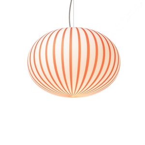 Established & Sons Filigrana Light S4 Ellipse Ø45 - Red Canes