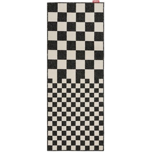 Fatboy Carpretty Catwalk Square Affair Tapijt 80x200 cm Antraciet/ Crème