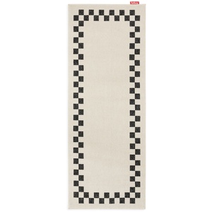 Fatboy Carpretty Catwalk Check Tapijt 80x200 cm Antraciet/ Crème