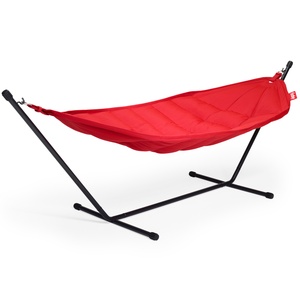 Fatboy Headdemock Superb Hangmat Gestreept Oranje/ Crème Inclusief Hoes