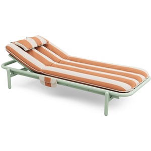 Fatboy Sunbun Daybed Mist Groen/Strip Oranje