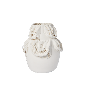 Ferm Living Drisca Vaas H23 Gebroken Wit