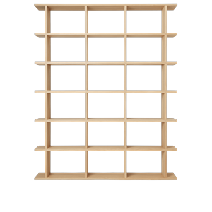 Ferm Living Kona Boekenkast 3x6 Natuurlijk Eiken