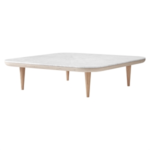 &Tradition Fly SC11 Salontafel Wit Geolied Eiken/Bianco Carrara