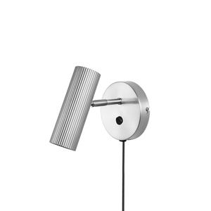 Globen Lighting Hubble Wandlamp Geborsteld Staal