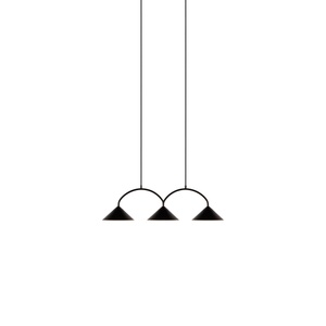 Globen Lighting Curve 3 Hanglamp Zwart