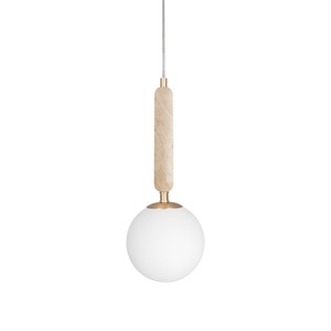 Globen Lighting Torrano 15 Hanglamp Beige Travertijn