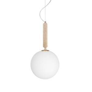 Globen Lighting Torrano 30 Hanglamp Beige Travertijn