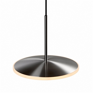 Graypants Chrona Dish 10 Horizontale Hanglamp Geborsteld Staal