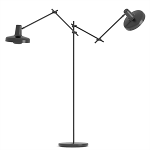 Grupa Products Arigato Double Vloerlamp Zwart