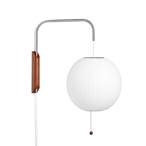 HAY Nelson Ball Wandlamp Klein wit M. Snoer