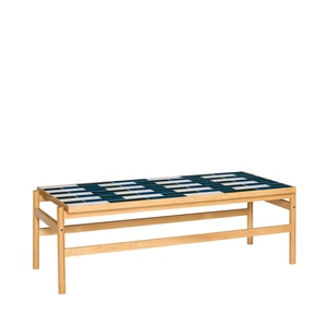 Hübsch Motif Salontafel Zwart/Natuurlijk/ Wit