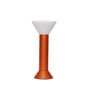 Hübsch Flash Draagbare Lamp Metallic Oranje