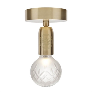 Lee Broom Crystal Bulb Plafondlamp Mat/Messing