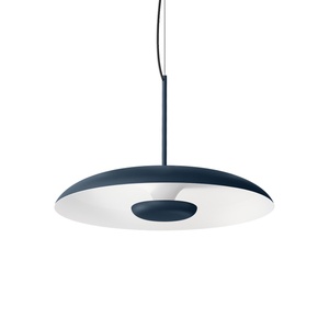 Linea Light Basin_P Hanglamp Ø48 Staal Blauw