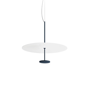 Linea Light Stilo_P Hanglamp Ø54 Staalblauw