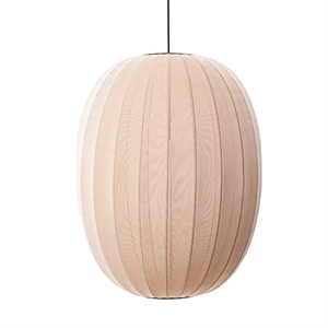Made By Hand Knit-Wit Ovale Hanglamp Zandsteen Ø65