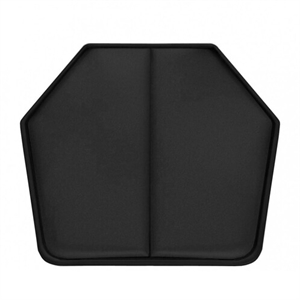 Magis Chair One Zitkussen 2 Stuks Zwart Leer