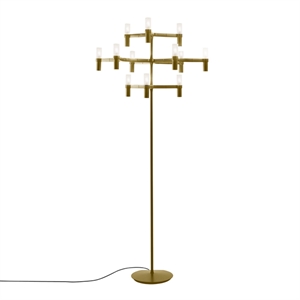 Nemo Crown Vloerlamp Goud
