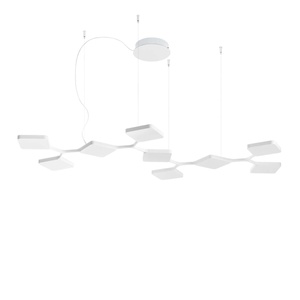 Stilnovo Quad Hanglamp Lineair Wit