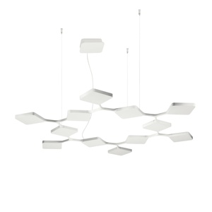 Stilnovo Quad Hanglamp Cirkel Wit