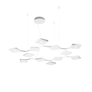 Stilnovo Quad Hanglamp Omhoog/omlaag Wit