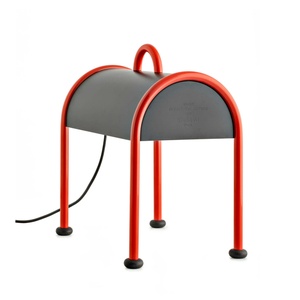 Stilnovo Valigia Tafellamp Rood/ Zwart