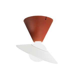 Stilnovo Fante Plafondlamp Rood