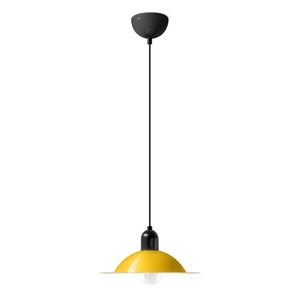 Stilnovo Lampiatta Hanglamp Klein Wit/ Geel