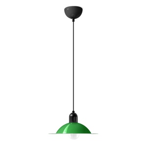 Stilnovo Lampiatta Hanglamp Klein Wit/ Groen