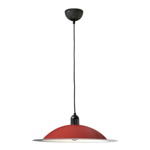Stilnovo Lampiatta Hanglamp Groot Wit/ Koraal