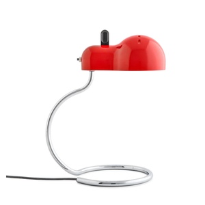 Stilnovo Minitopo Tafellamp Wit/ Rood