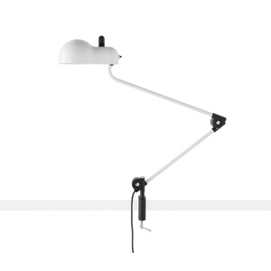 Stilnovo Topo Morsetto Tafellamp Wit