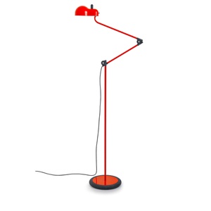 Stilnovo Topo Piantana Vloerlamp Rood