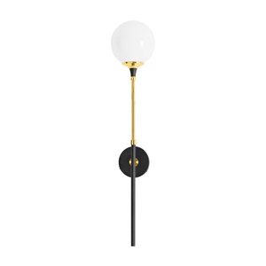 Stilnovo Galassia Wandlamp 1 Goud/ Wit
