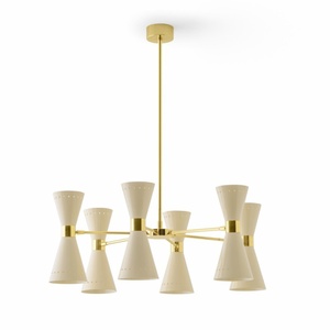 Stilnovo Megafono hanger 12 goud/ivoor