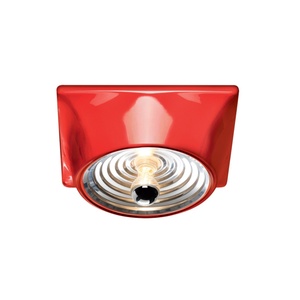 Stilnovo Goletta Wandlamp Glanzend Rood/ Doorzichtig