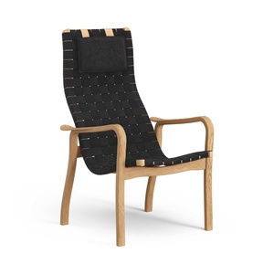 Swedese Primo Fauteuil Hoog Natuurlijk Beuken/Natuur