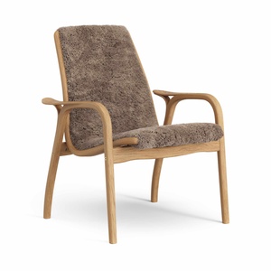 Swedese Laminaat Fauteuil Geolied Eiken/Sahara/Schapenvacht